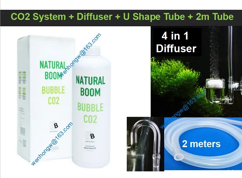 Реактор CO2 распылитель пузырьков Аква резервуар для воды лучше чем система DIY и