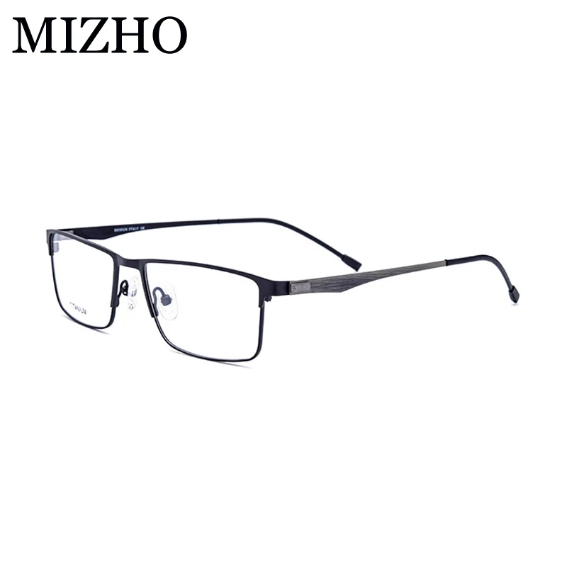 

MIZHO 15g Super Light Optical Glasses Frame Titanium 2019 High Quality Business Boutique Rectangle Eye glasses Frames Men Strong