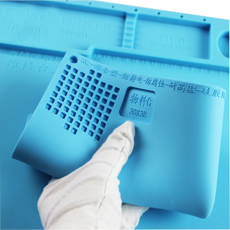 PHONEFIX силиконовый коврик теплоизоляционный с расширением рабочий для мобильного