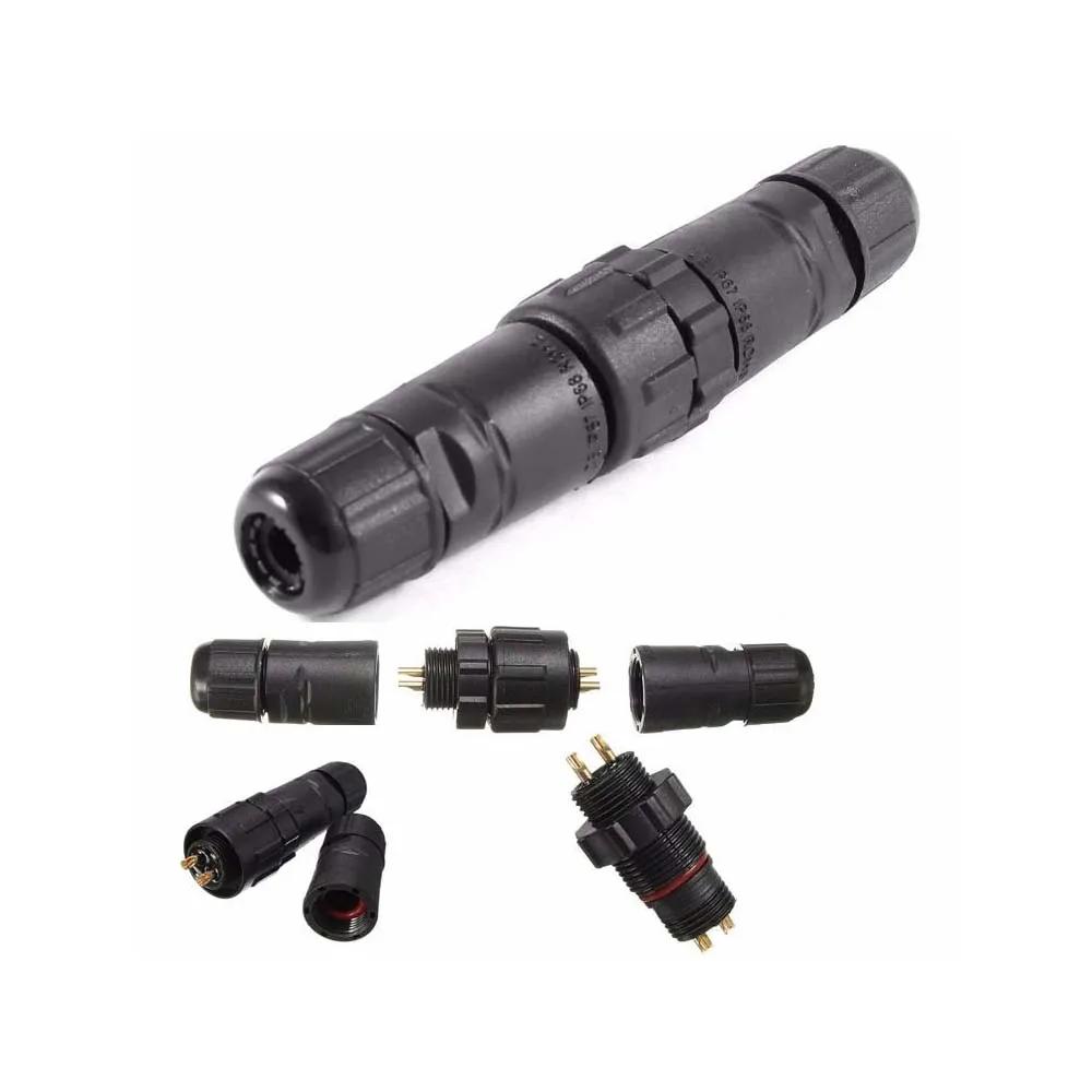 Водонепроницаемый соединитель m14 2p 3p 4p 5p 6p 7p 8p ip67 ip68|connector adapter|connector maleconnector male female |