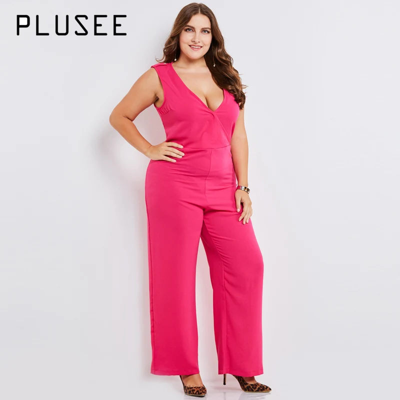 Женский Длинный комбинезон с V образным вырезом без рукавов|bodysuits fashion|fashion