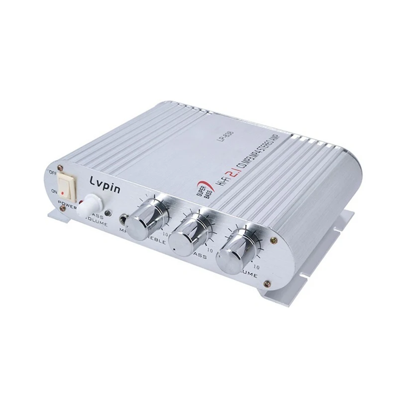 Высокое качество Hi-Fi CD MP3 Mp4 стерео Amp авто мотоцикл домашний аудио бас динамик