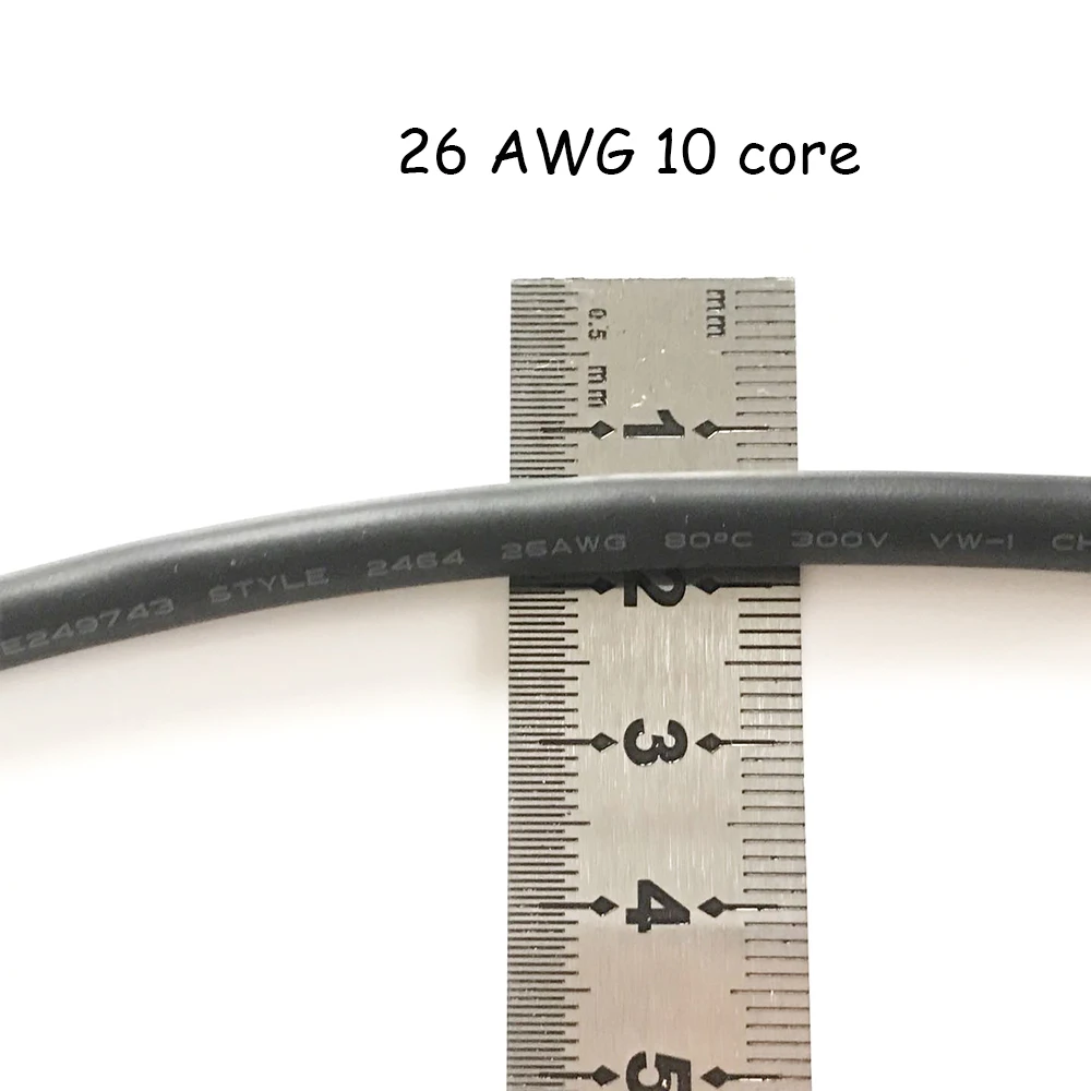 Проводная клавиатура для игровой мыши 5 м провод 26AWG 2 3 4 6 7 8 9 10 ядер Usb кабель