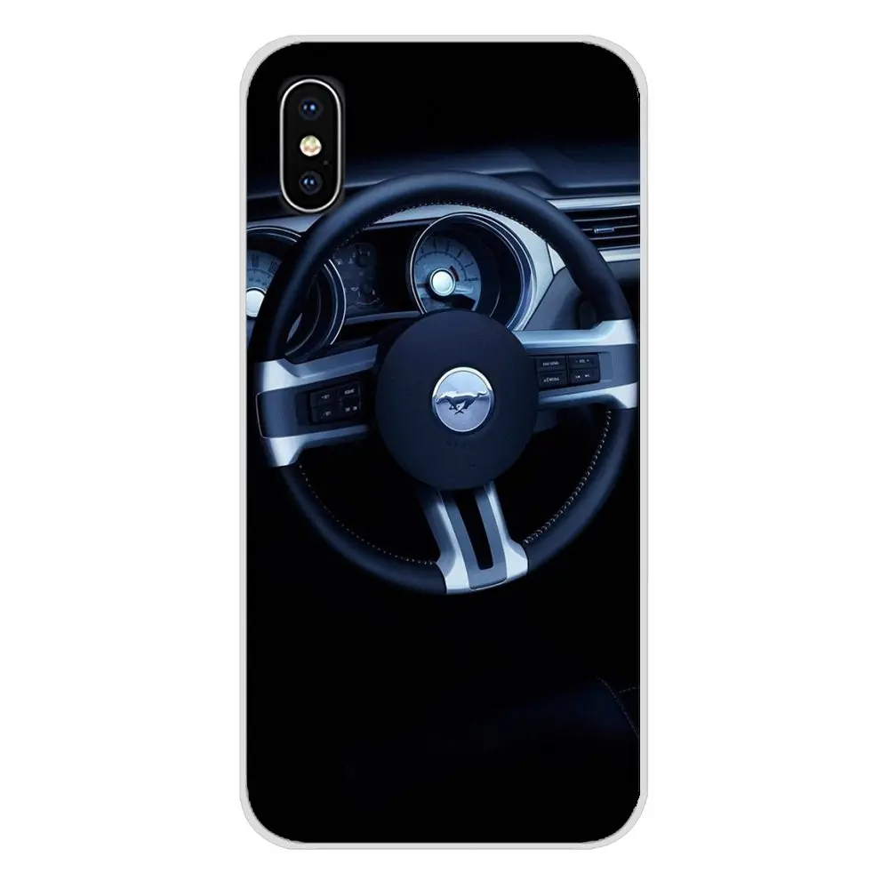 Силиконовые чехлы для телефона Ford Mustang Boss Забавный Логотип Xiaomi Mi6 A1 5X 6X Redmi Note 5 5A 4X 4A