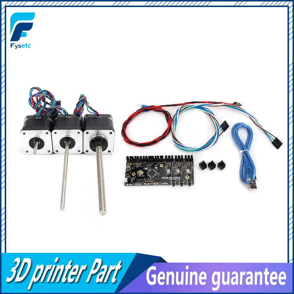 Prusa i3 MK3 Multi Materials 2.0 Board MMU2 Board With Power Signal Wire And Motors Kit Prusa i3 MMU2.0 Lead Screw Motor Kit