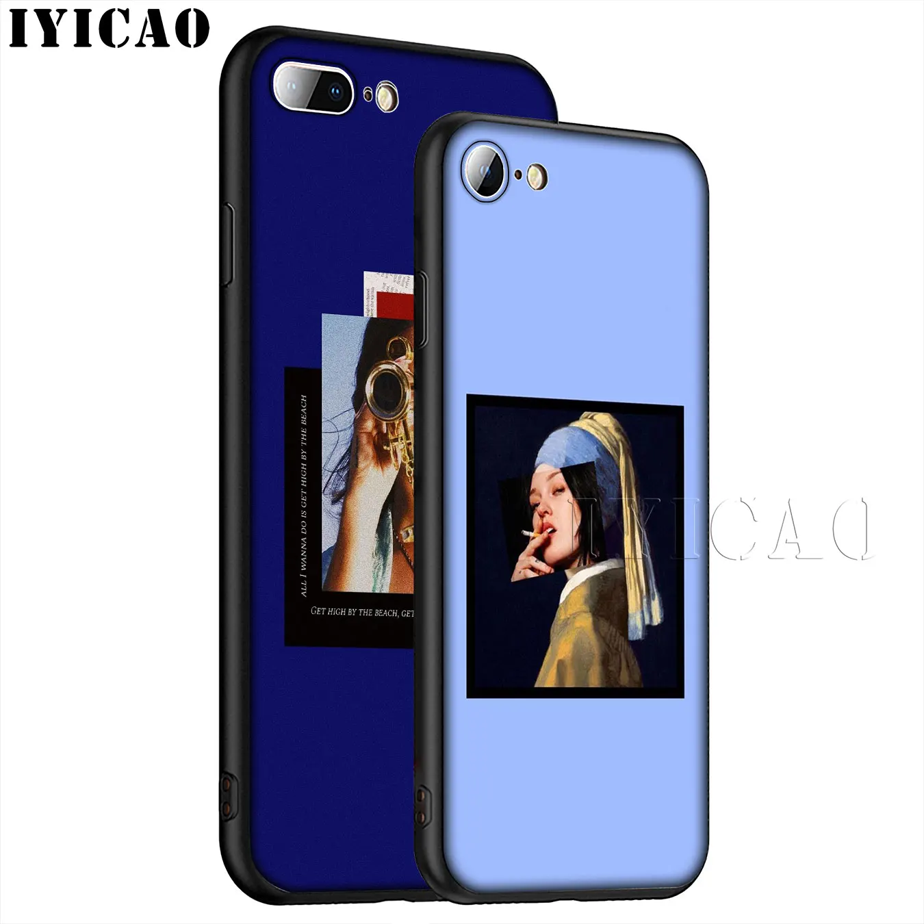 Great art aesthetic van Gogh Mona Lisa Soft Silicone Phone Case for iPhone XR X XS 11 Pro Max 6 6S 7 8 Plus 5 5S SE 10 Cover |