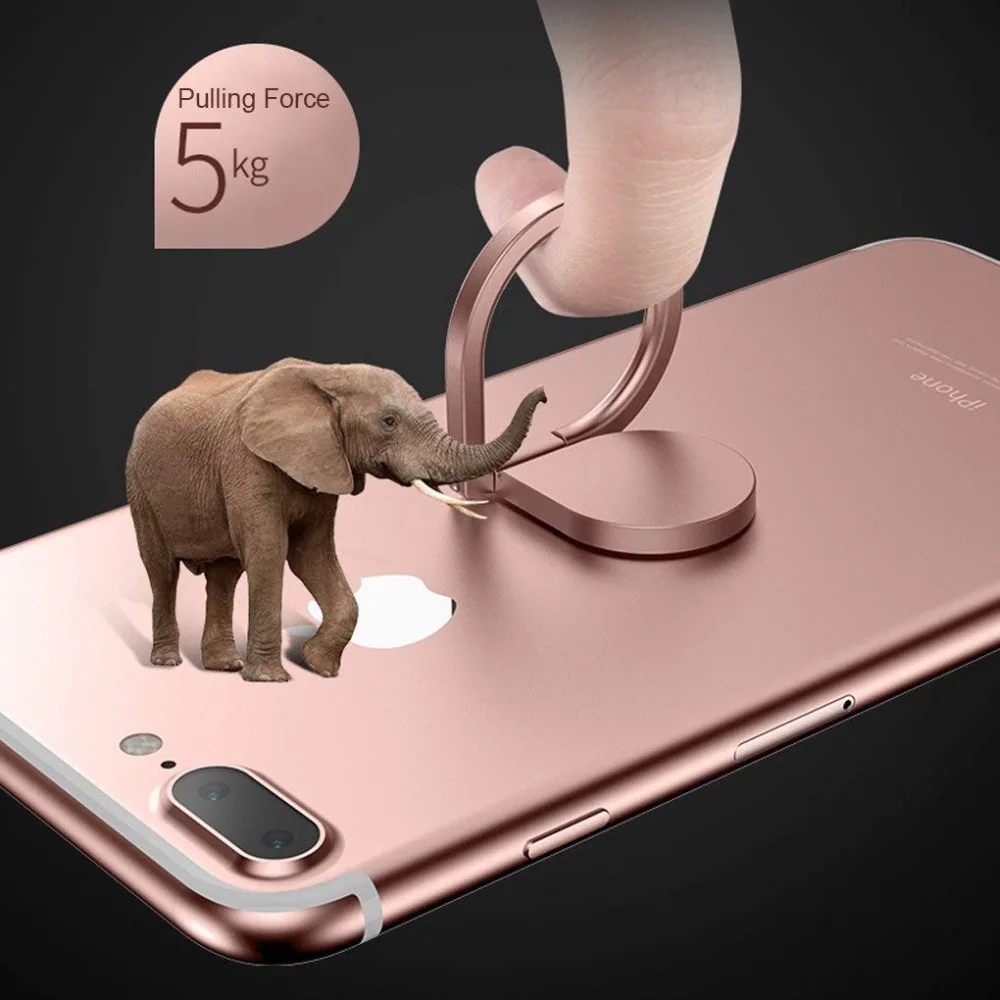 Ультратонкое кольцо с поворотом на 360 градусов Ambibull совместимо iPhone XR XS MAX X 8 7 Plus и