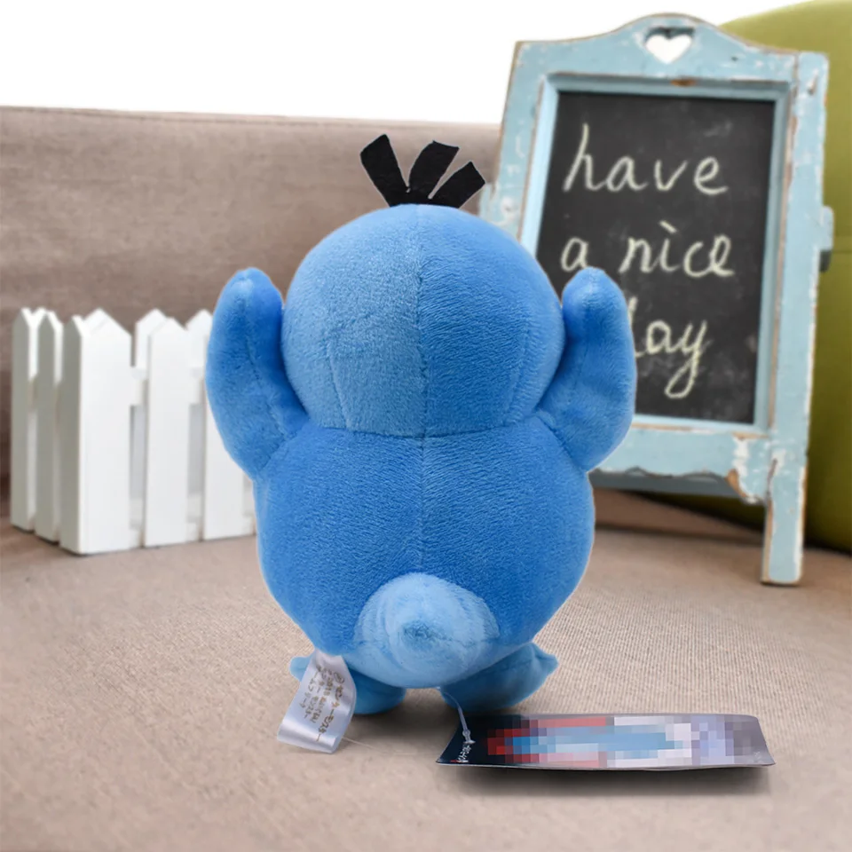 16-18 см Блестящий Psyduck японский аниме мультфильм кукла Psyduck Peluche игрушка желтая Синяя Утка Мягкая Плюшевая Кукла животного детский подарок