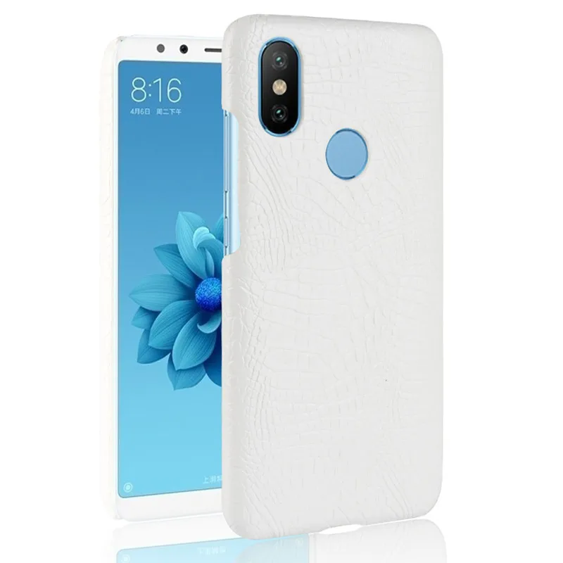 Чехол для Redmi S2 роскошный кожаный чехол с крокодиловым узором Xiaomi жесткая задняя