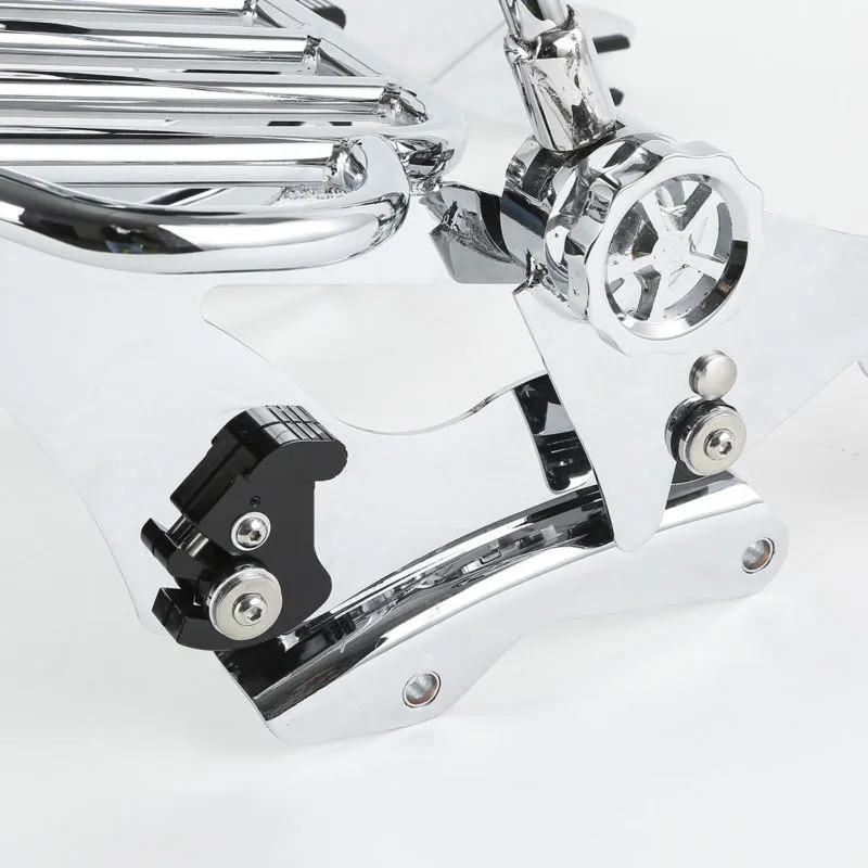 Backrest Sissy Bar Luggage Rack &amp Docking Kit Fit For Harley Touring Road King Electra Street Glide 14-18 Motorcycle | Автомобили и
