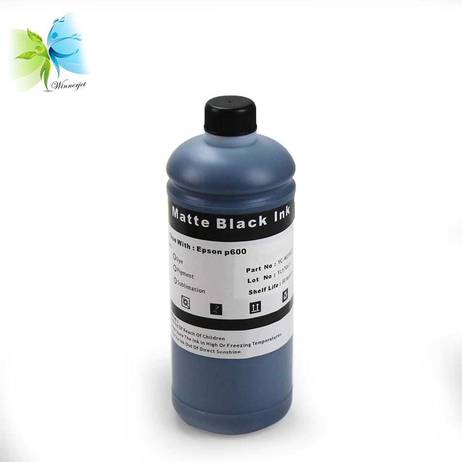 Winnerjet Bottle пигментные чернила для заправки Epson P600 P800 Stylus Pro 3800 3880 7890 принтеров 9