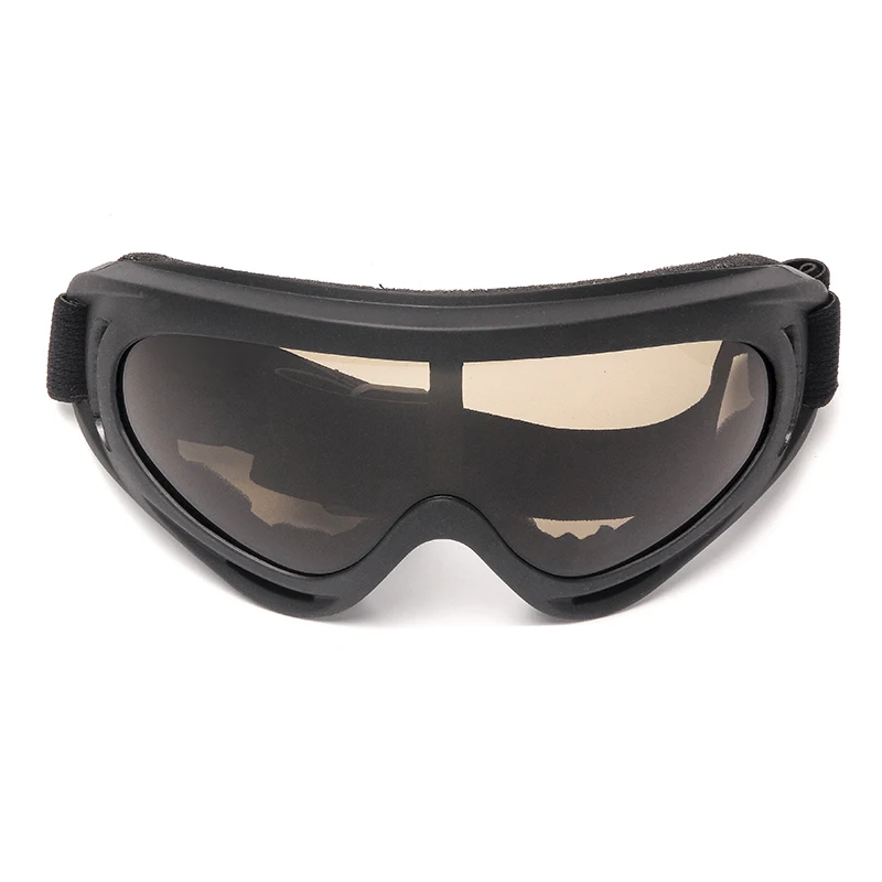Triclicks Yellow Smoke Tinted Lens New Goggle Protective Gear Glasses Motorcycle Windproof Goggles Eyewear Biker Riding | Автомобили и