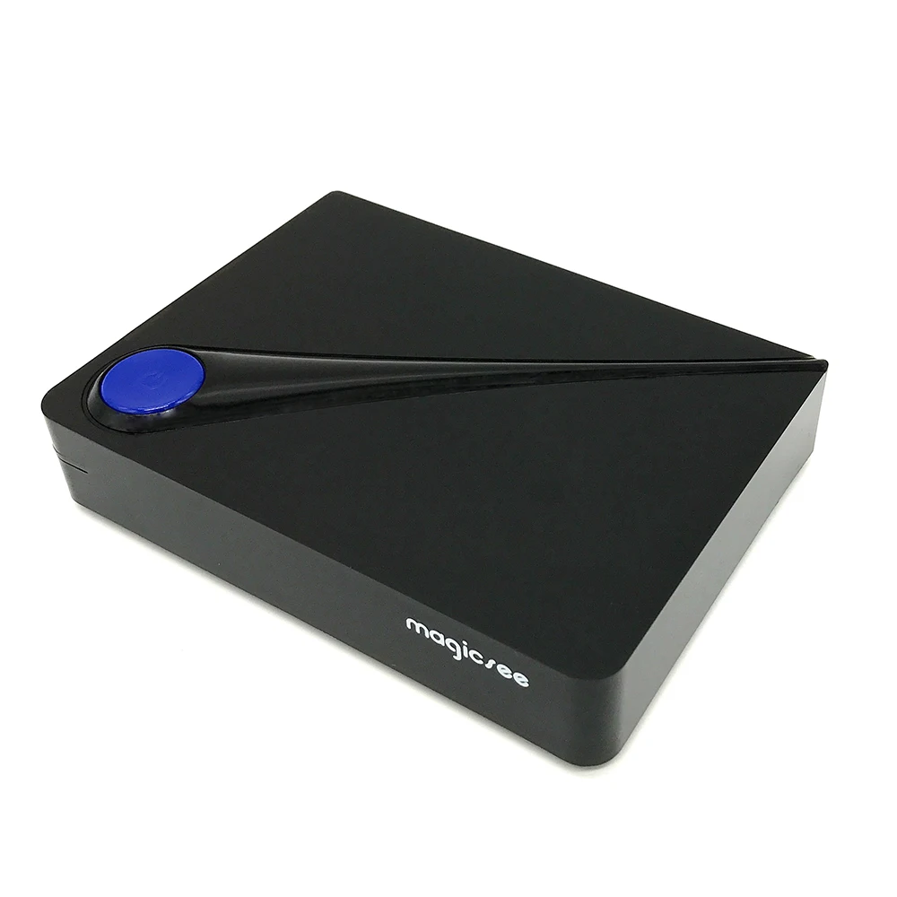 Magicsee C300 DVB S2 T2/C ТВ коробка Android 6 0 Amlogic S905D Smart коробке 2 ГБ 16 2.4g WiFi телеприставки 4 К