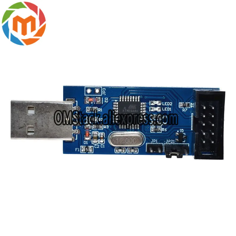 USBASP USBISP AVR программист USB ISP ASP ATMEGA8 ATMEGA128 Поддержка Win7 64 | Компьютеры и офис