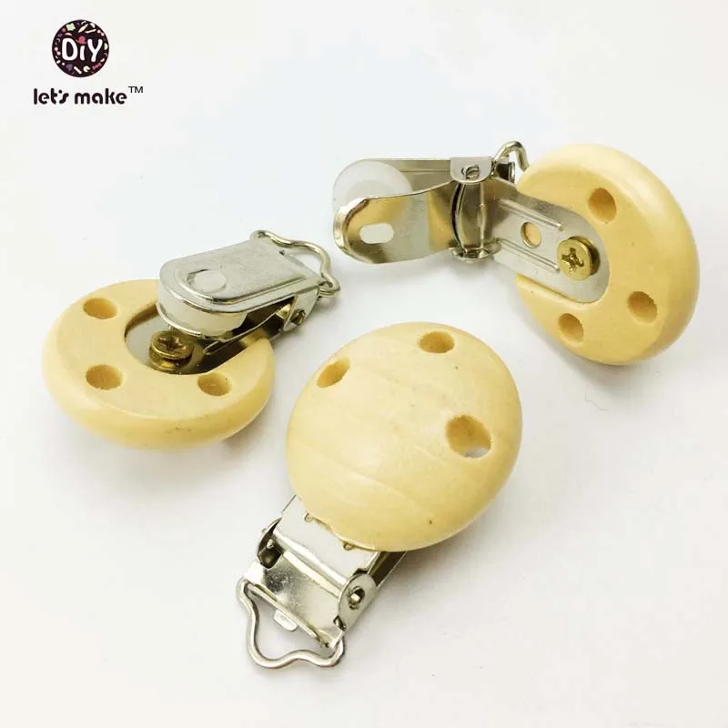 

Let's make Wood pacifier clip(10pc/lot/log)natura babyholders, pacifier holders.Dummy wood clip,Dummy, Pacifier, DIY, teething
