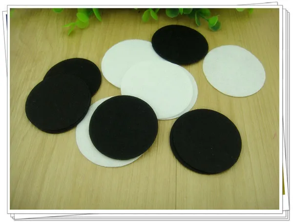 Free shipping 5cm Round Felt accessory patch circle felt pads DIY flower material 1000PCS/LOT | Дом и сад