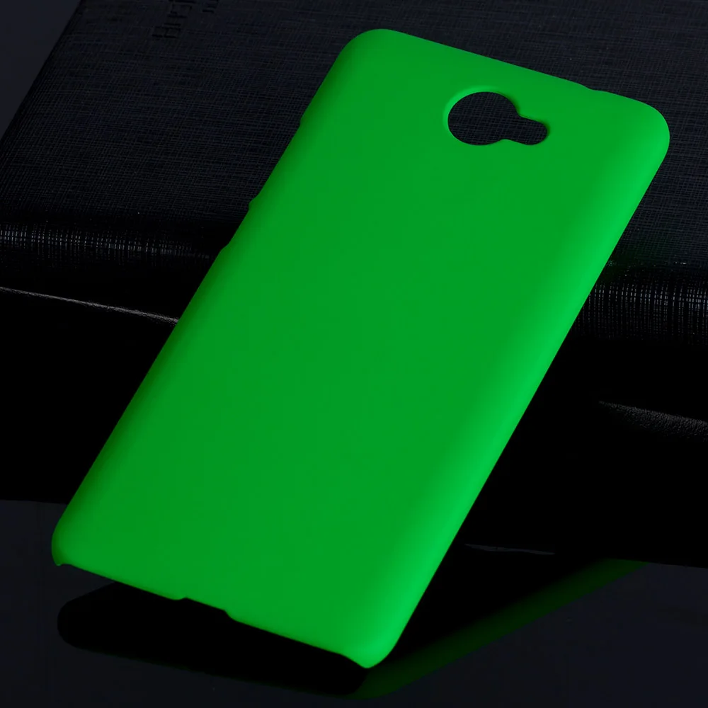 Green Матовый пластиковый чехол Для huawei Y7 чехол для huawei Y7 Nova Lite Plus Ascend XT2 чехол-лента на заднюю панель - Цвет: Green