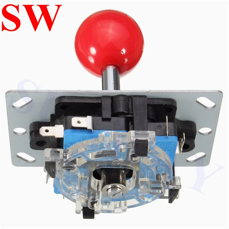 2 шт. аркадная машина джойстик 4/8 Way Sanwa с микропереключателями боевой части для