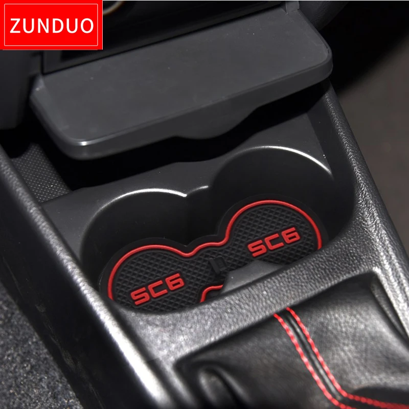 ZUNDUO для GEELY GC6/SC6 2012 2015 затворный слот подкладка пыль автомобиля коврики