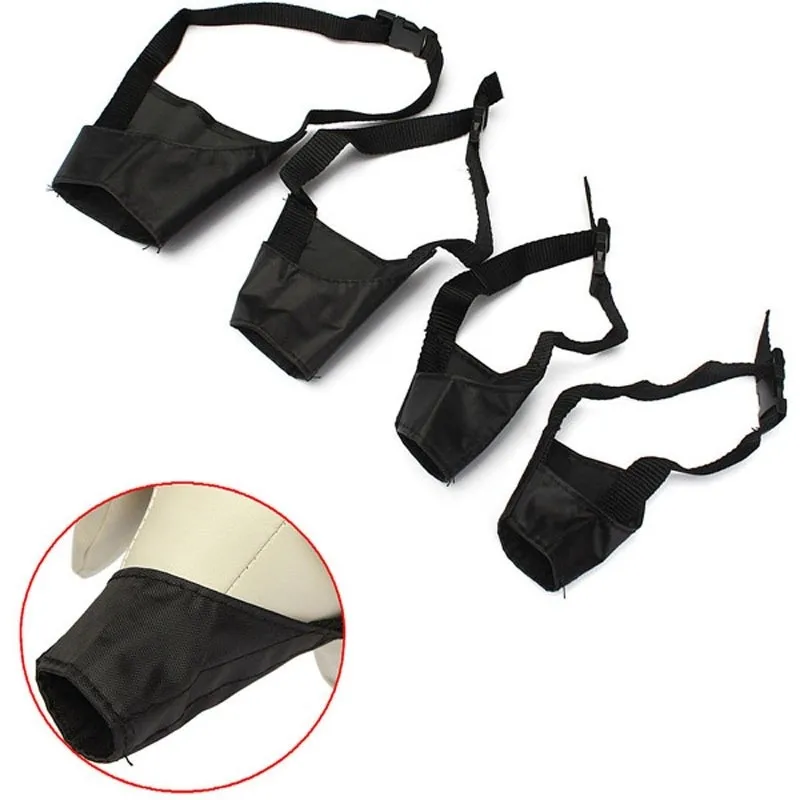 4 Размеры ошейник поводок Маска Анти намордник против лая укусов нейлоновая