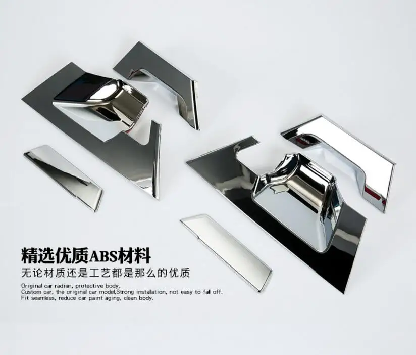 1 Set Multifunction ABS Chrome Side Door Handle Bowl Protector Cover Trim For TOYOTA C-HR 2017 Exterior Car Styling Accessories |