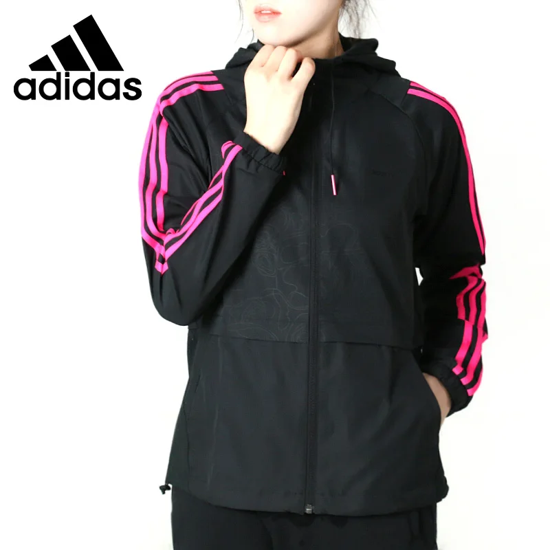 Оригинальное новое поступление 2018 Женская куртка с капюшоном Adidas Neo Label W CS