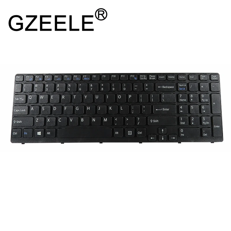 GZEELE новый для SONY VAIO E15 SVE 15 SVE15 SVE1511 SVE15111 SVE15113 ноутбук черная клавиатура версия США |