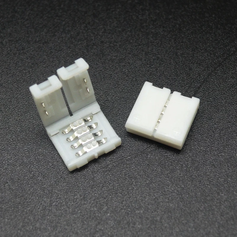 10 шт. 15x15x5 мм 4 контактный Быстрый разъем для 5050/3528 RGB цветной светодиодной полосы