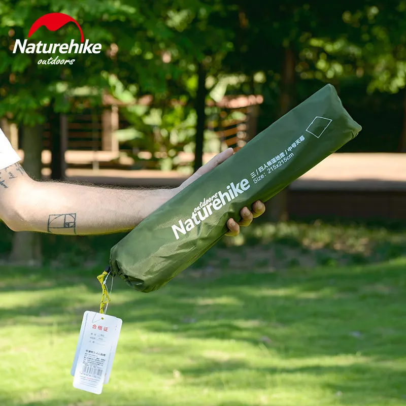 NatureHike 2,1*2,15 м 3-4 человек Открытый коврик для пикника кемпинга Пляжный Тент