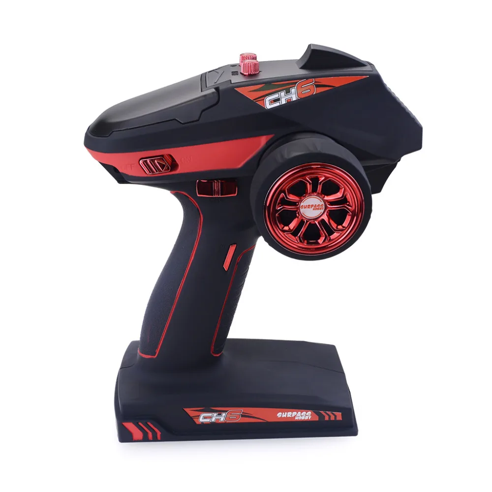 Surpass Hobby 2,4G 6CH супер отклик радиосистема передатчик с приемником для RC автомобиля лодки бак воды скейтборд