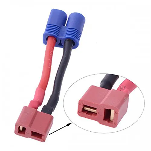 EBOYU(TM) 5pcs * T-Plug (Deans Style) Female to Male EC3 Style Connector / Adapter | Игрушки и хобби