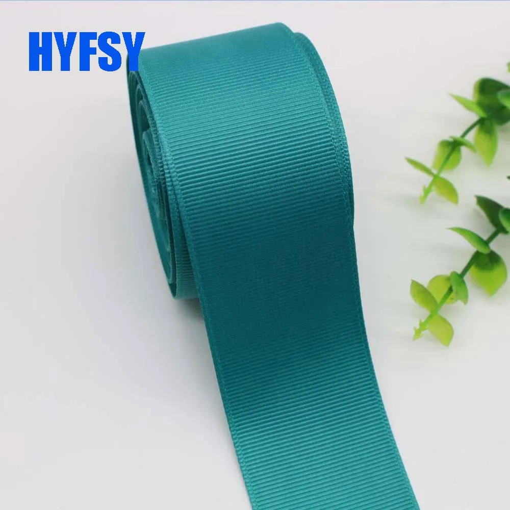 Hyfsy 10023 38 мм двойная лента 10 ярдов DIY волос Лук Одежда с материалами подарочная