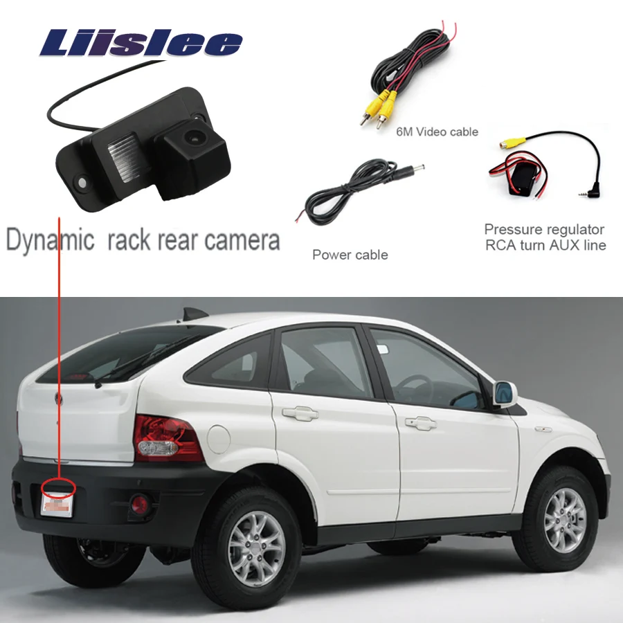 Liislee для Phoenix SUV SUT парковочная камера заднего вида задняя HD CCD ночное видение +