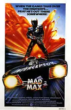 Постер Фильма Mad Max Hi Res 24x36 дюймов перехватчик Великобритания|movie poster|mad maxmad max poster |
