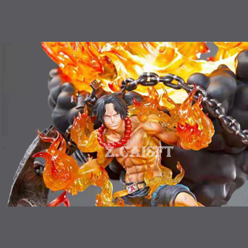 22 83 &quotСтатуя ONE PIECE бюст Portgas.D.Ace соломенная шляпа Пираты Карибского моря с