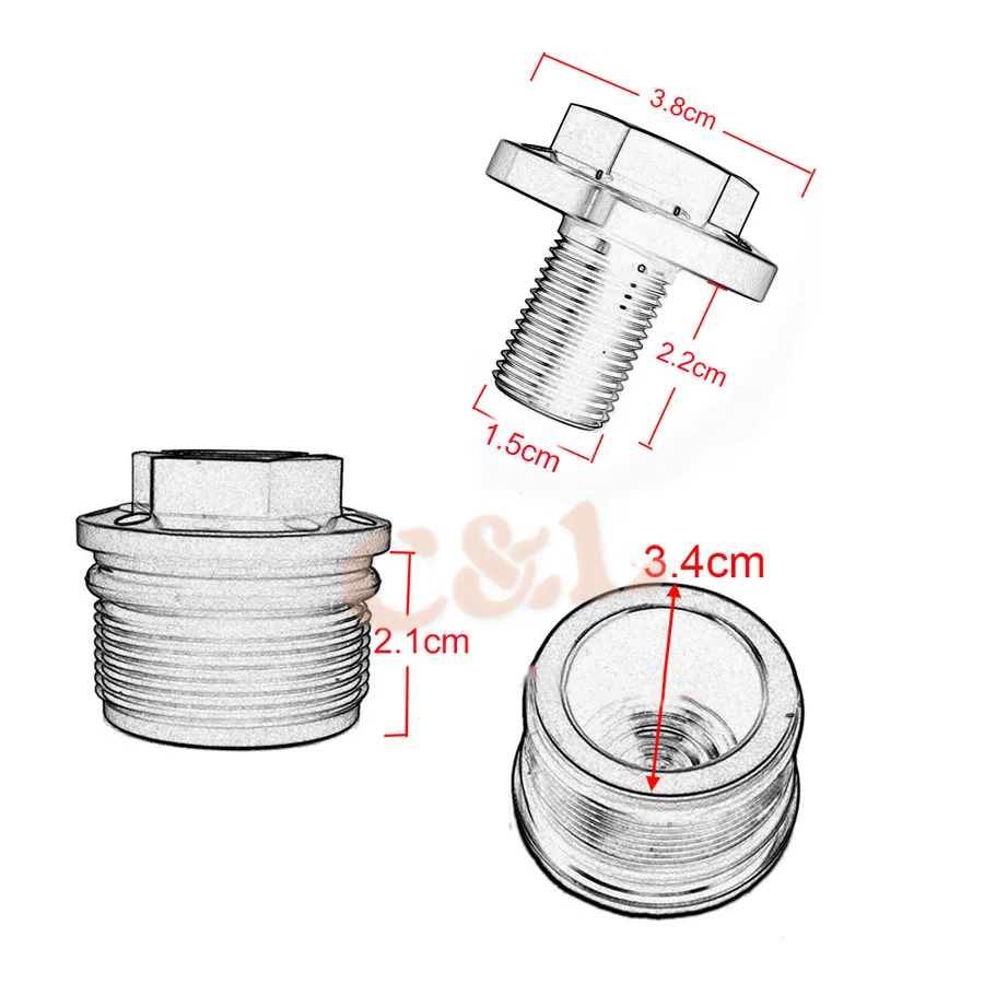 Черная CNC алюминиевая анодированная вилка трубка Крышка Болт с рулевым стержнем