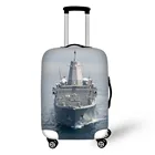 Защитный чехол для чемодана с принтом круиза, эластичный чехол от пыли для дорожных чемоданов, подходит для чемоданов 18-30 дюймов