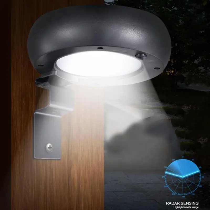 

New LED Solar Garden Light High Brightness Microwave Induction Waterproof IP65 Solar Lamp for Courtyard/Street Outdoor Wall