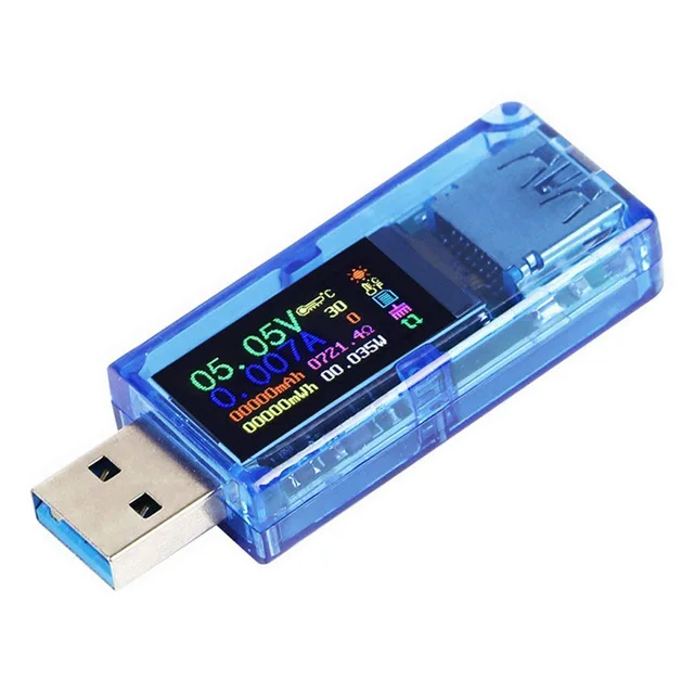 USB 3 0 Вольтметр Амперметр измеритель напряжения тока с 25 Вт 35 нагрузка LD25 HD35