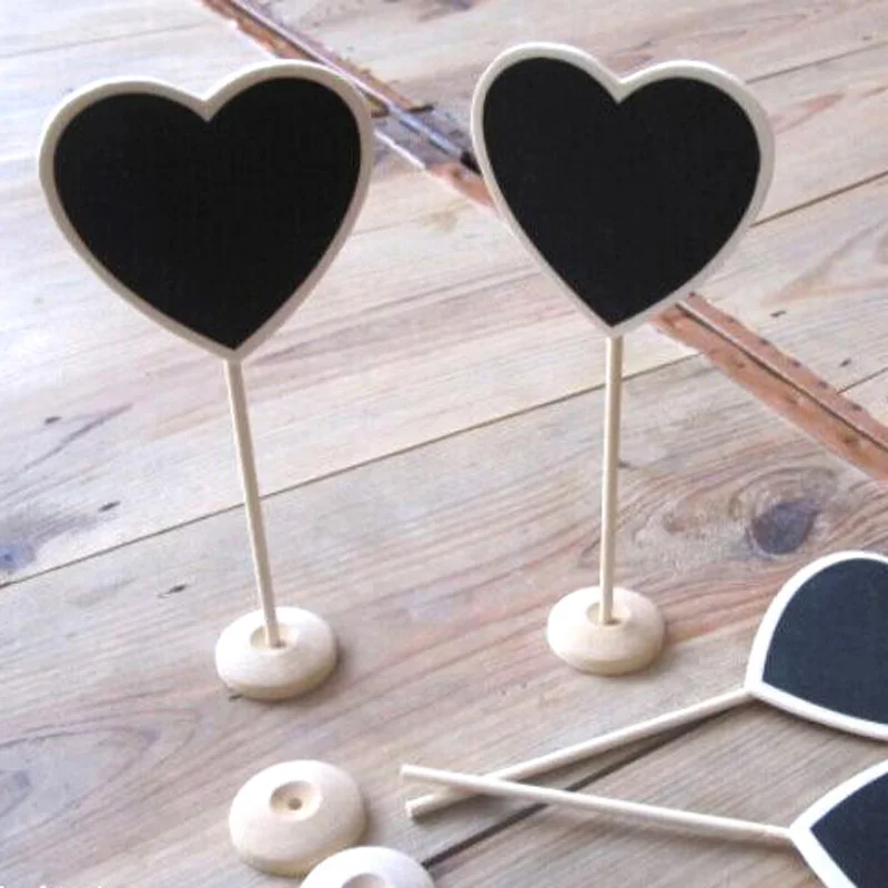 3 дизайн (30 компл./лот) новая деревянная доска на месте держатель/сообщение