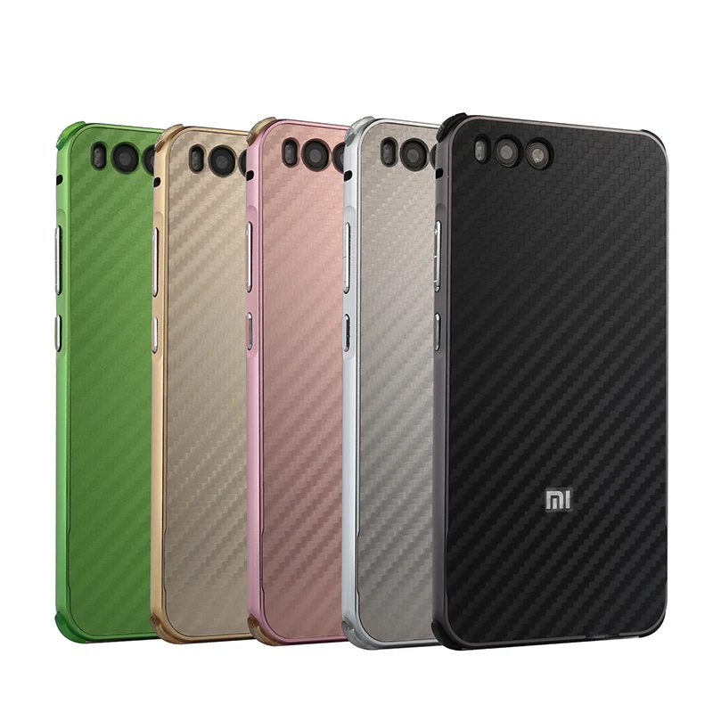 Для Xiaomi mi 6 бампер чехол Funda Xiaomi mi 6 чехол металлический Алюминий для Xio mi 6 Capa Para роскошный рамка для телефона Пластик задняя крышка