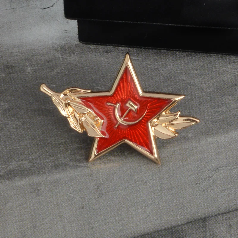 Советского Союза символ булавки эмалевые броши в виде холодной войны советский