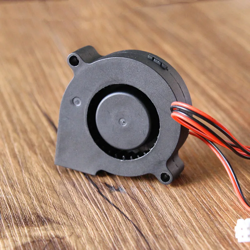 Anet A8 A6 5015 воздуходувка 12 В 24 в ультра-тихий масляный подшипник около 7500 об./мин турбо маленький вентилятор для 3d принтера
