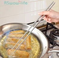 stainless steel chopsticks long hot pot chopstick household metal stainless chopsticks kitchen tableware