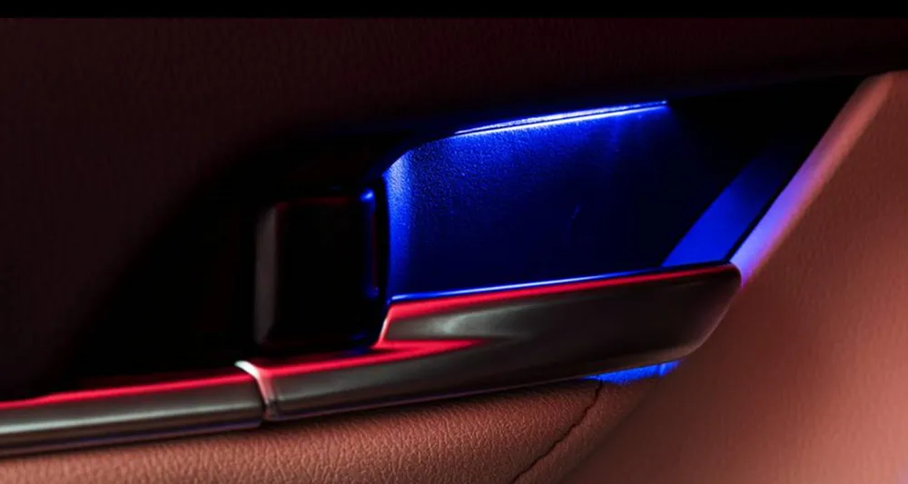 Для Toyota Camry XV70 Автомобильный ремонтный копилотовый атмосферный светильник, интерьерный рассеянный оптоволоконный яркий автомобильный Стайлинг