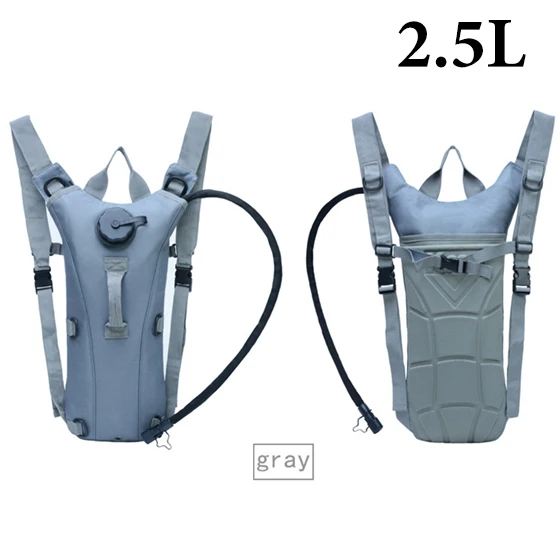 2.5L Gray West biking велосипедная фляга для воды на открытом воздухе кемпинг туризм водный Пузырь велосипедная сумка большая емкость гидратационный рюкзак велосипедная сумка для воды - Цвет: 2.5L Gray