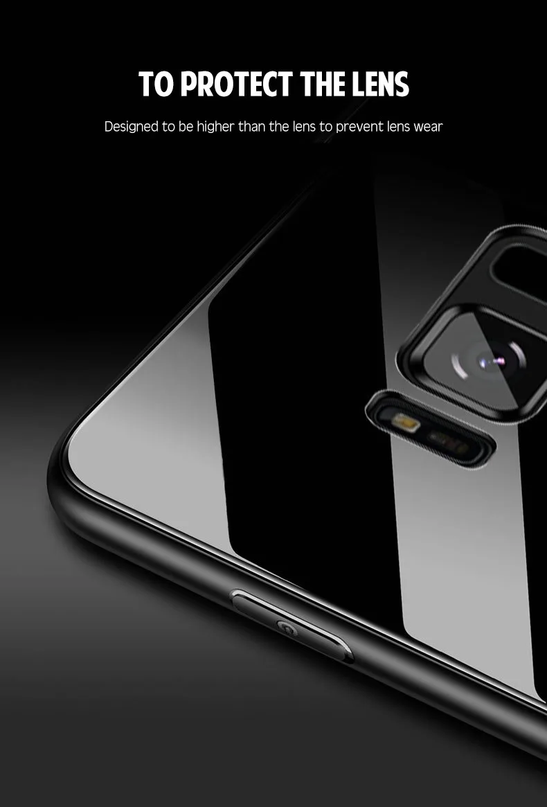 Роскошный защитный Магнитный чехол из закаленного стекла для samsung S10 S10e S8 S9 Plus Note 10 9 8 металлический держатель для кольца чехол для телефона s