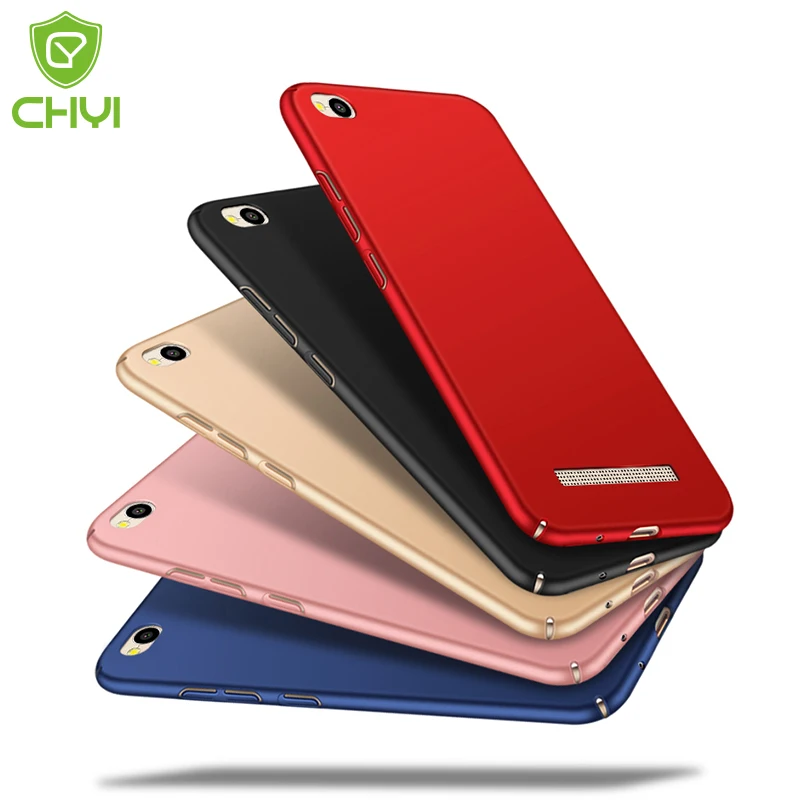 CHYI не оставляющая отпечатков пальцев футляр для redmi 4x 4A 4Pro задняя крышка xiaomi 5 plus 5A