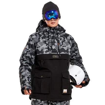 JACKETs 2 LTVT одежда для сноуборда для мужчин и женщин, зимний костюм, утепленный стеганый Водонепроницаемый двойной борд, мужской лыжный костюм - Цвет: JACKETs 2
