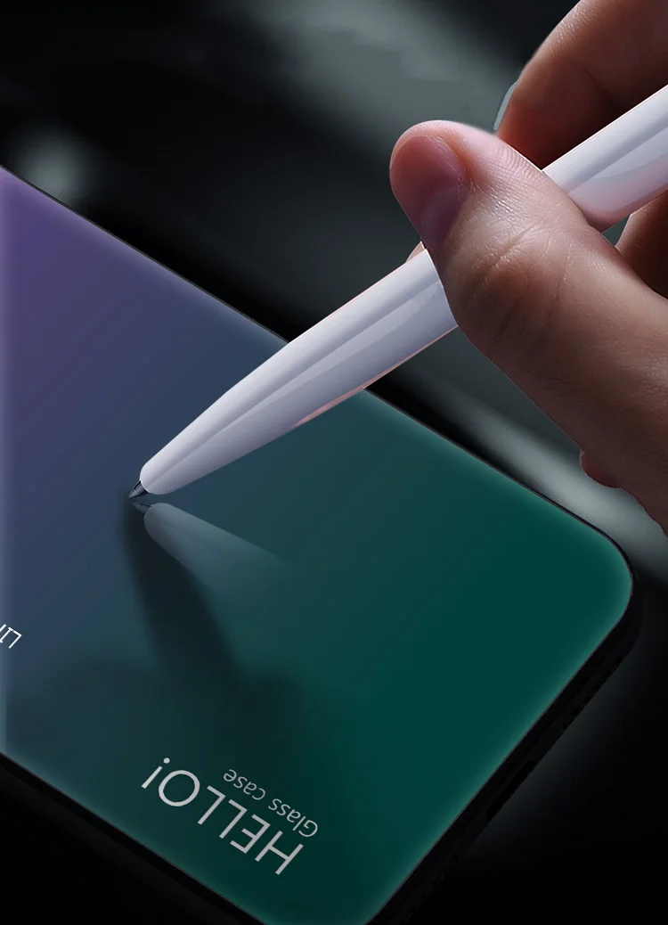 Vintage Case For OPPO F11 Pro /F11 Gradient Tempered Glass Back Protective Bright Reno 10 10x Zoom Capa Fundas Z Coque |